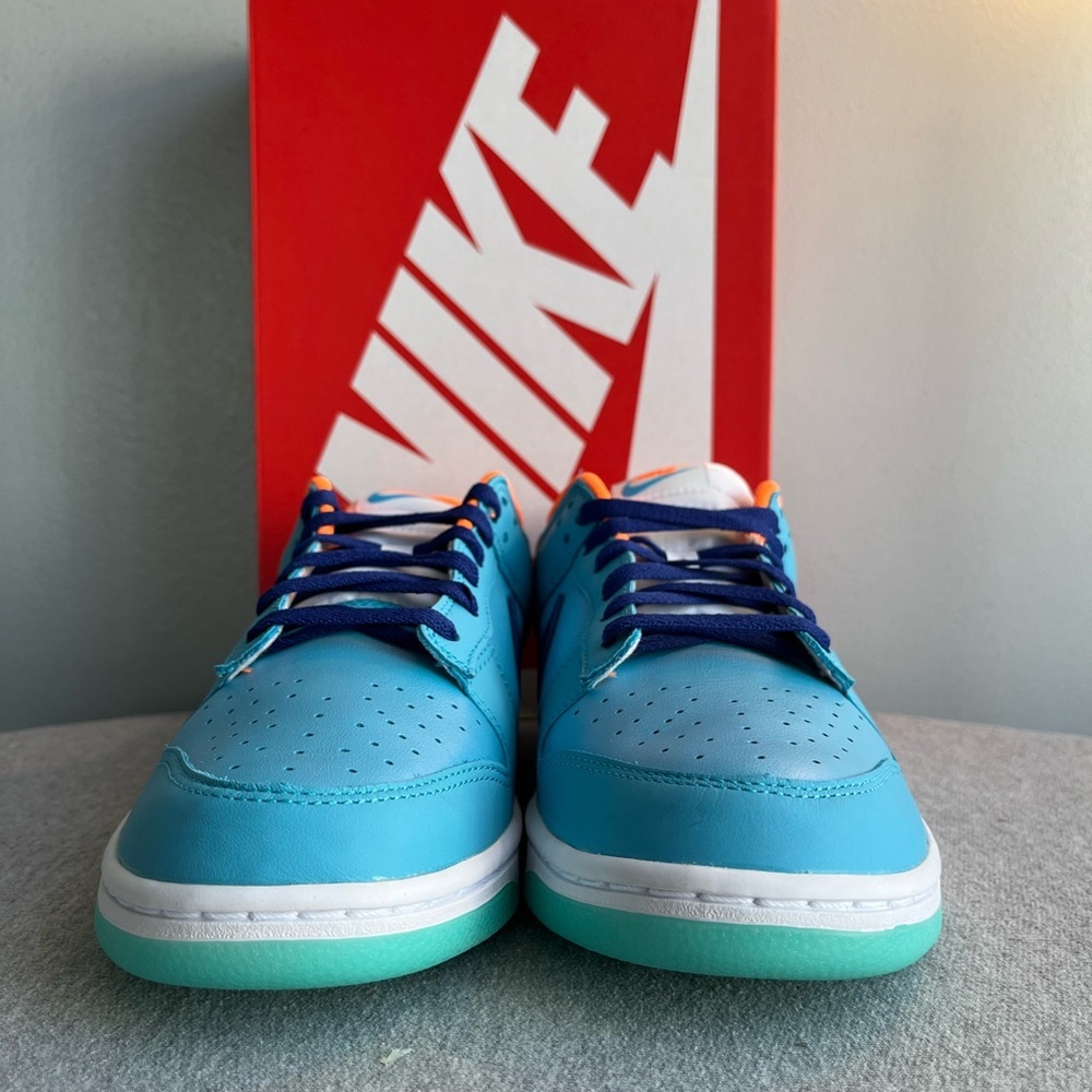 Nike Dunk Low SE Baltic Blue glow- in-dark Men's Shoe Size 10 HQ1538-416 - Picture 3 of 11